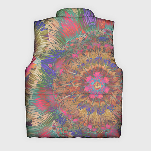Мужской жилет Калейдоскоп красок / 3D-Светло-серый – фото 2