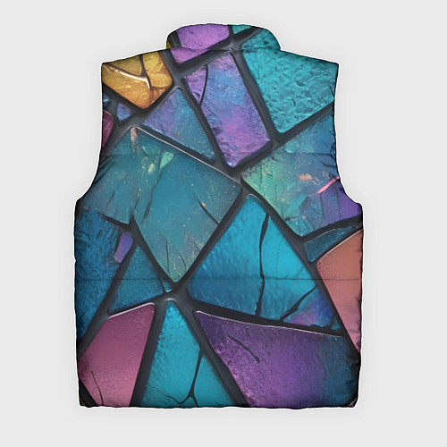 Мужской жилет Яркое стекло / 3D-Светло-серый – фото 2