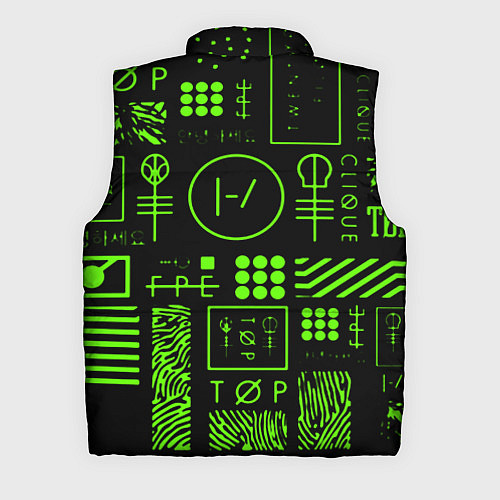 Мужской жилет Twenty one pilots neon / 3D-Светло-серый – фото 2