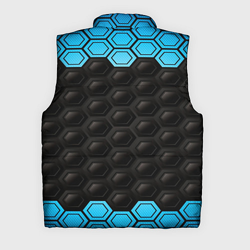 Мужской жилет BMW carbon auto / 3D-Светло-серый – фото 2