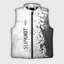 Мужской жилет Slipknot - white gradient по-вертикали, цвет: 3D-черный