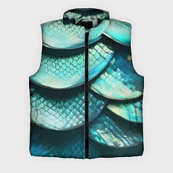 Мужской жилет Чешуя крупной рыбы