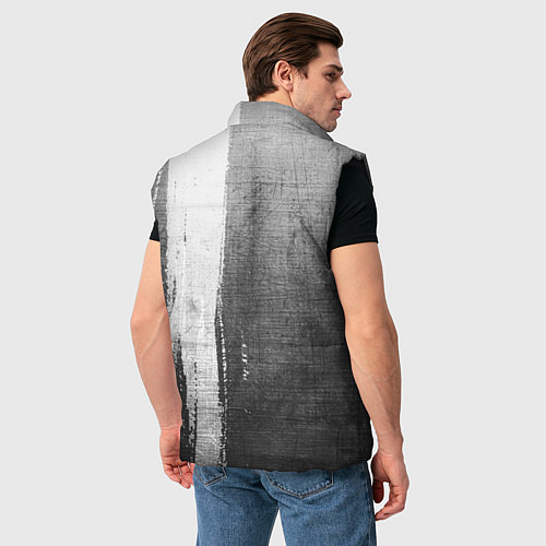 Мужской жилет Destiny - grey gradient по-вертикали / 3D-Черный – фото 4