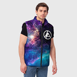 Мужской жилет Linkin Park 2024 space rock, цвет: 3D-черный — фото 2