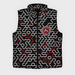 Мужской жилет Mercedes benz броня текстура, цвет: 3D-светло-серый