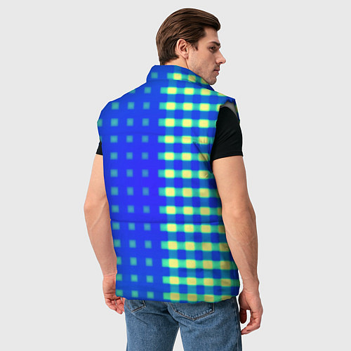 Мужской жилет Dead space текстура айзека / 3D-Светло-серый – фото 4