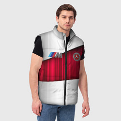 Мужской жилет Mercedes amg, цвет: 3D-черный — фото 2