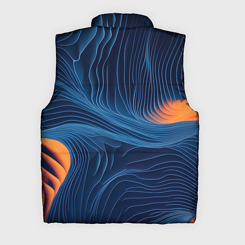 Мужской жилет Абстрактная иллюзия / 3D-Светло-серый – фото 2