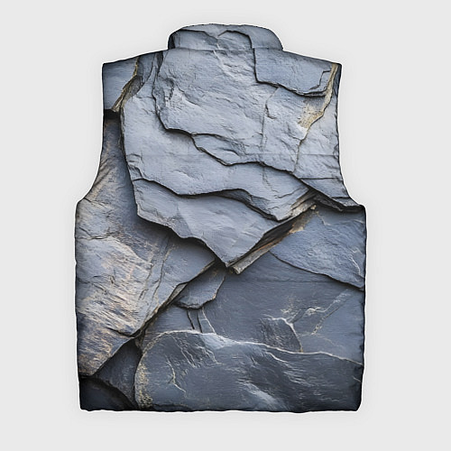 Мужской жилет Серая горная порода / 3D-Светло-серый – фото 2