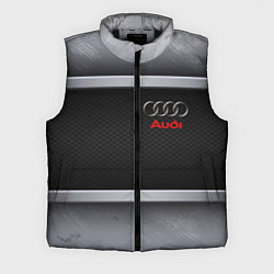Мужской жилет Audi metal texture