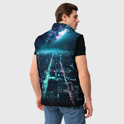 Мужской жилет Веном и Эдди / 3D-Черный – фото 4