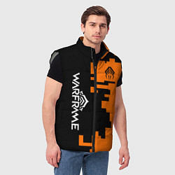 Мужской жилет Warframe текстура, цвет: 3D-светло-серый — фото 2