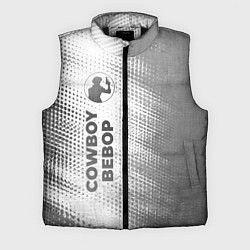 Мужской жилет Cowboy Bebop - white gradient по-вертикали, цвет: 3D-черный