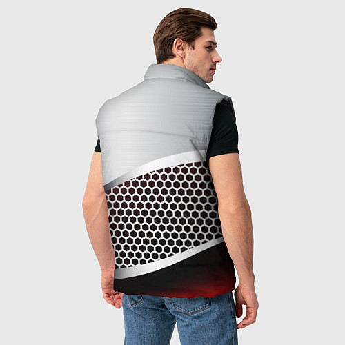 Мужской жилет Quake metal steel / 3D-Черный – фото 4