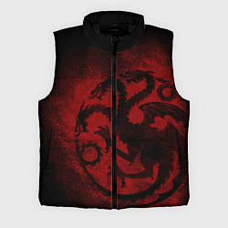 Мужской жилет Targaryen house Game of Thrones, цвет: 3D-черный