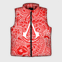 Мужской жилет Assassins Creed shadows, цвет: 3D-красный