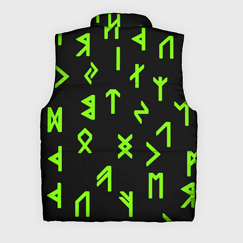 Мужской жилет Славянская символика кислота / 3D-Светло-серый – фото 2