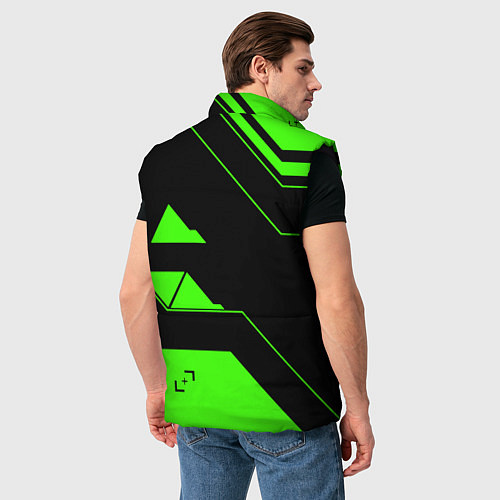 Мужской жилет Razer geometry game / 3D-Черный – фото 4