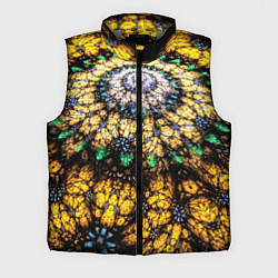 Мужской жилет Оптический узор текстура, цвет: 3D-светло-серый