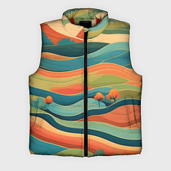 Мужской жилет Поля луга, цвет: 3D-красный