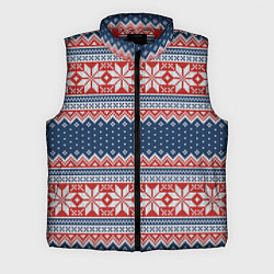 Мужской жилет Knitted Pattern