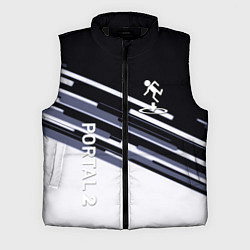 Мужской жилет Portal line geometry, цвет: 3D-черный