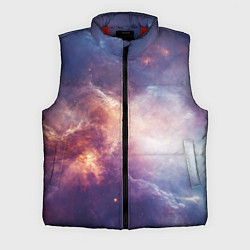 Мужской жилет Туманности космоса, цвет: 3D-красный