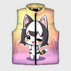 Мужской жилет Куроми на радужном фоне