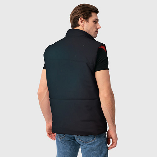 Мужской жилет Железный Человек - Доктор Дум / 3D-Красный – фото 4