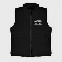 Мужской жилет Arctic Monkeys - classic black color, цвет: 3D-черный