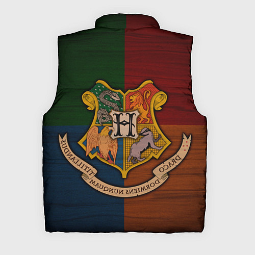 Мужской жилет Hogwarts emblem / 3D-Светло-серый – фото 2