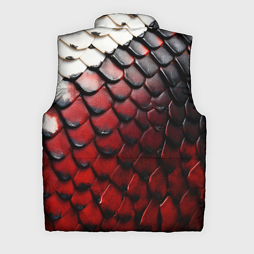 Мужской жилет Змеиная броня / 3D-Светло-серый – фото 2
