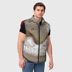 Мужской жилет Мой удав, цвет: 3D-красный — фото 2
