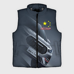 Мужской жилет Jetour, цвет: 3D-светло-серый