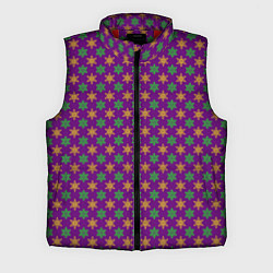 Мужской жилет Вихрь снежинок, цвет: 3D-красный