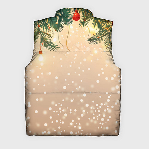 Мужской жилет Веселая змея 2025 / 3D-Светло-серый – фото 2