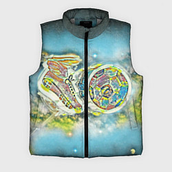 Мужской жилет Удар по воротам, цвет: 3D-светло-серый