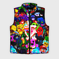 Мужской жилет Doom x brawl stars, цвет: 3D-черный