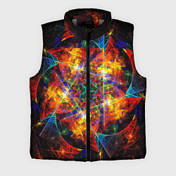Мужской жилет Оптический дым текстура, цвет: 3D-светло-серый