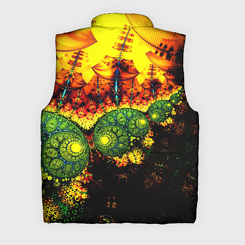 Мужской жилет Абстракция осколки / 3D-Светло-серый – фото 2