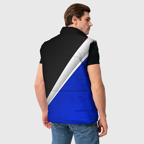 Мужской жилет Чанган - синий и черный / 3D-Черный – фото 4