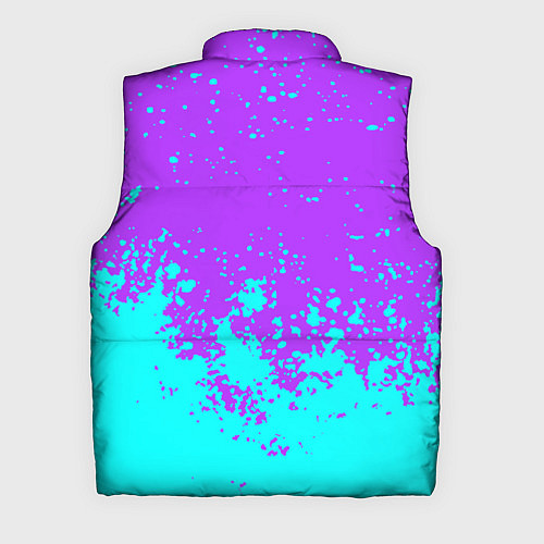 Мужской жилет Doom краски неон лого / 3D-Светло-серый – фото 2