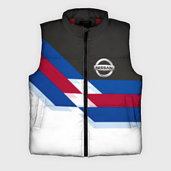 Мужской жилет Nissan geometry steel, цвет: 3D-красный