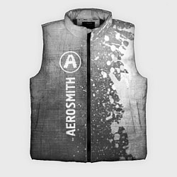 Мужской жилет Aerosmith - grey gradient по-вертикали, цвет: 3D-черный
