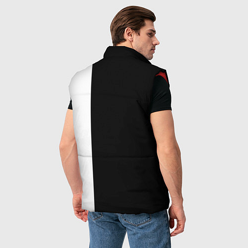 Мужской жилет Девушка в красном платье / 3D-Красный – фото 4