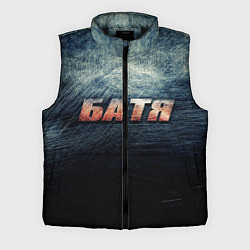 Мужской жилет Батя - светлая сталь, цвет: 3D-черный