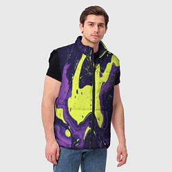 Мужской жилет Камуфляжный пятна, цвет: 3D-черный — фото 2