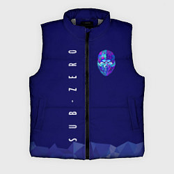 Мужской жилет Mortal Kombat - Саб-Зиро, цвет: 3D-светло-серый