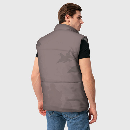 Мужской жилет Лавры / 3D-Светло-серый – фото 4
