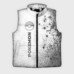 Мужской жилет Pokemon - white gradient по-вертикали, цвет: 3D-черный
